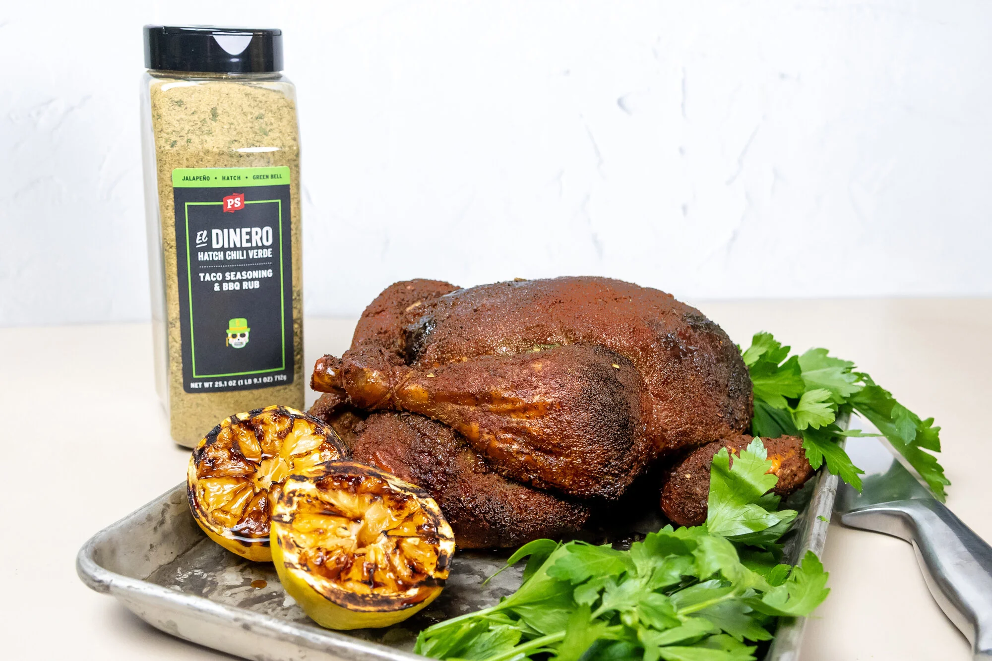 El Dinero - Hatch Chili Verde Taco Seasoning & Rub - Large - Image 3